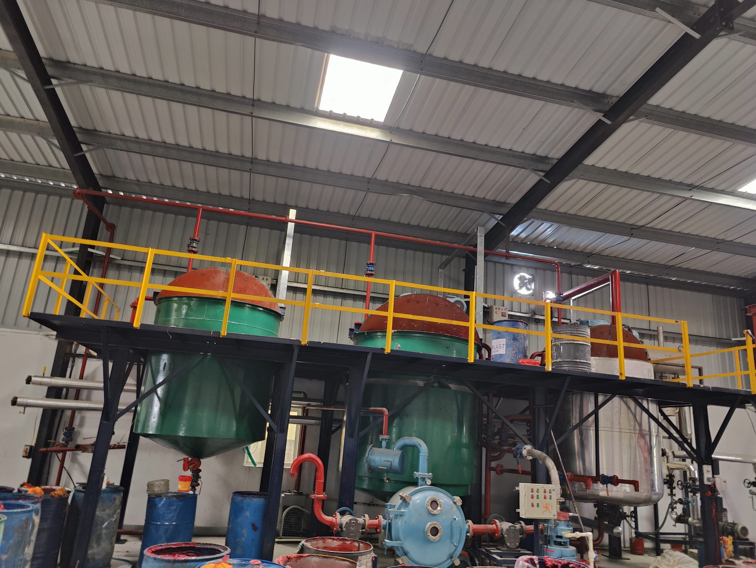 Grease in production